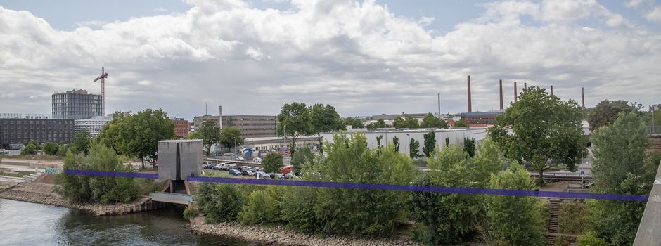 Millionen-Projekt: Mainz baut neue Hochwasser-Schutzwand am Zollhafen