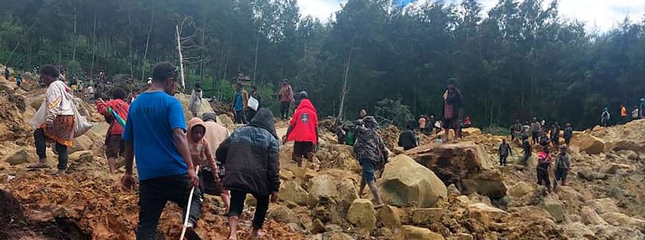 Erdrutsch in Papua-Neuguinea: 2000 Tote befürchtet