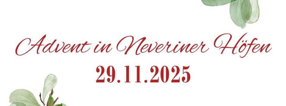 Advent in Neveriner Höfen – Ein Dorf erstrahlt im Lichterglanz 🎄