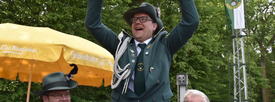 Tobias Witte ist neuer Schützenkönig