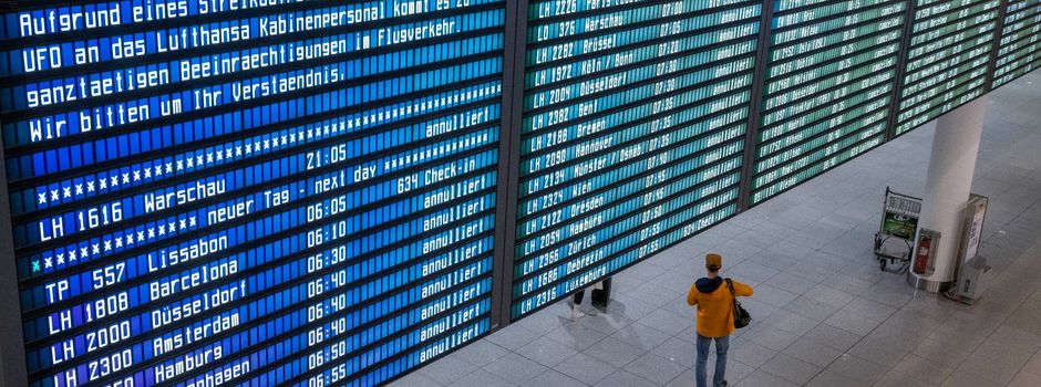 Ausfälle erwartet: Weitere Streiks der Luftsicherheitskräfte