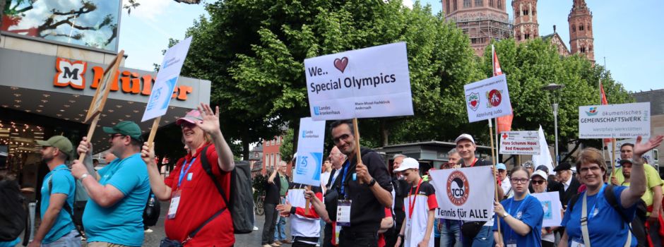 Special Olympics in Mainz haben begonnen