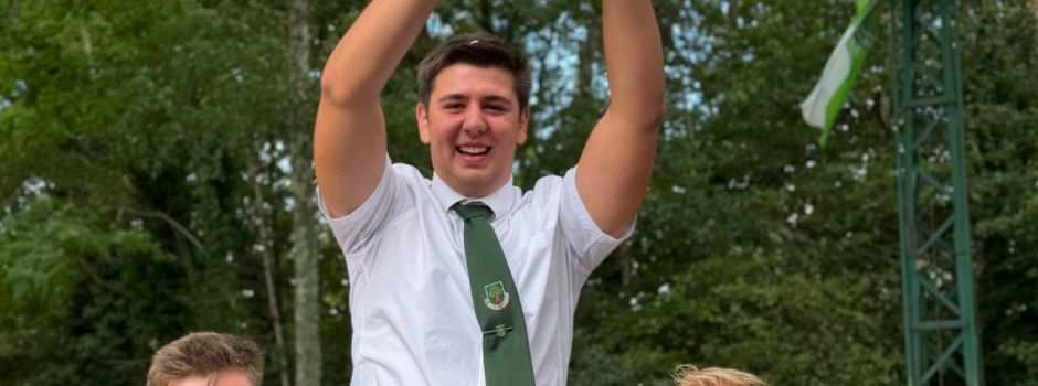 Treffsicher zum Titel: Lennard Rugge ist Heerder Jungschützenprinz 2026/2027