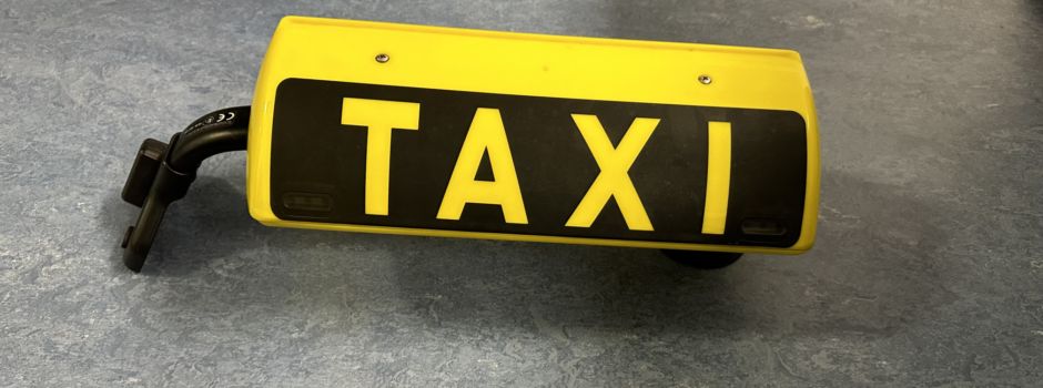 Kontrolle in Mainz: Taxi aus dem Verkehr gezogen