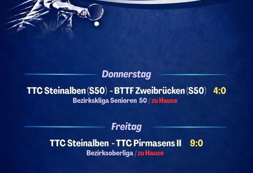 2 Spiele, 2 Siege!