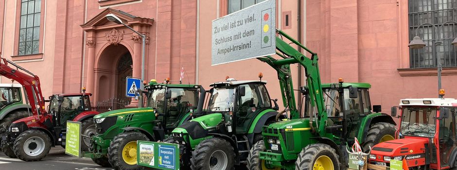 Bauerndemo in Mainz: Polizei zieht Bilanz