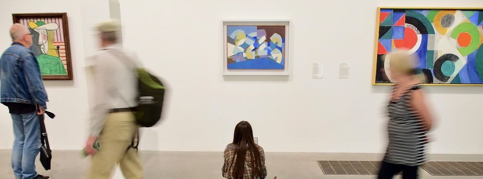 Ausstellungseröffnung: Aquarell-Bilder  von  Julius Schütz