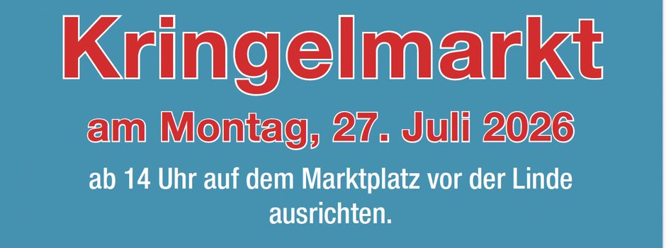 Vorfreude auf Kringelmarkt steigt 