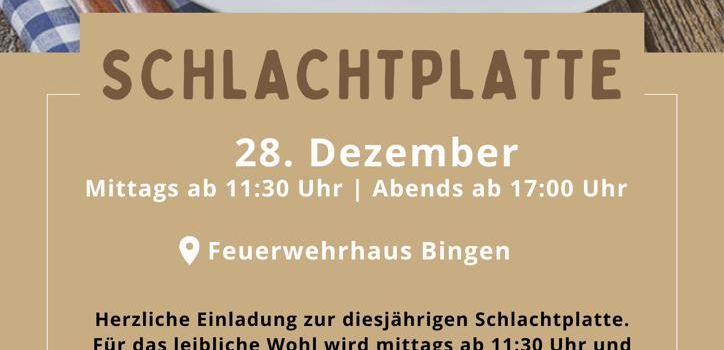 Schlachtplatte