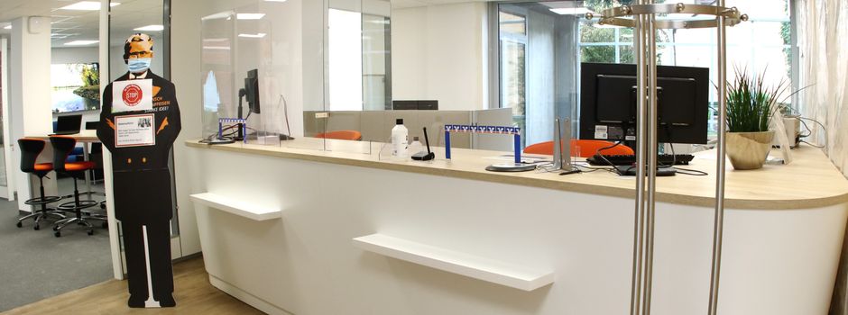 Mondorf: Umbauarbeiten des VR-Bank Regionalcenters