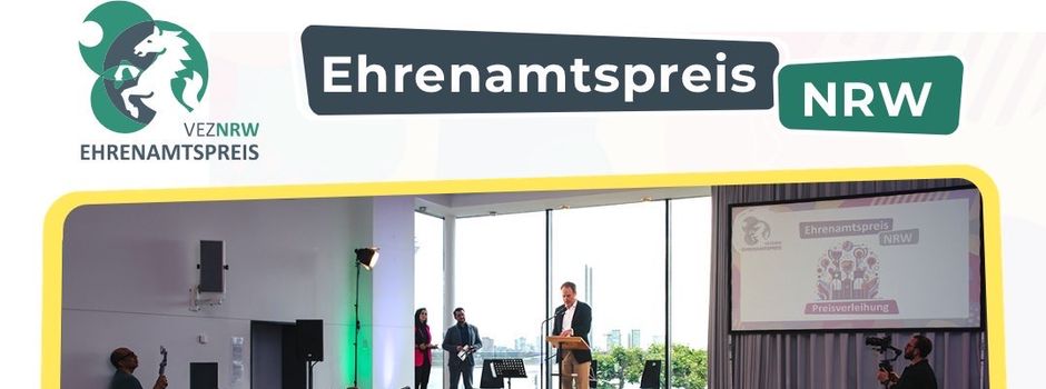 VEZ Ehrenamtspreis NRW 2026 – Bewerbungsphase gestartet