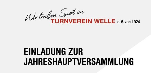 Jahreshauptversammlung 2025 TV Welle