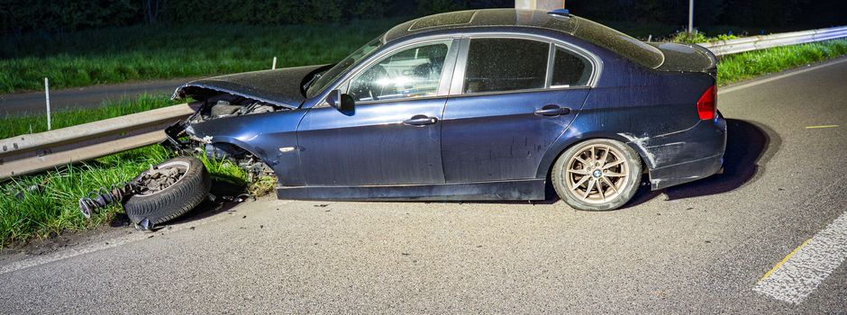 Schwerer Verkehrsunfall am Kreuz Mainz-Süd