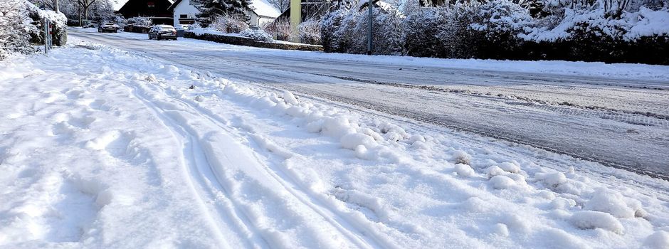 Schnee sorgt für Busausfälle in Wiesbaden