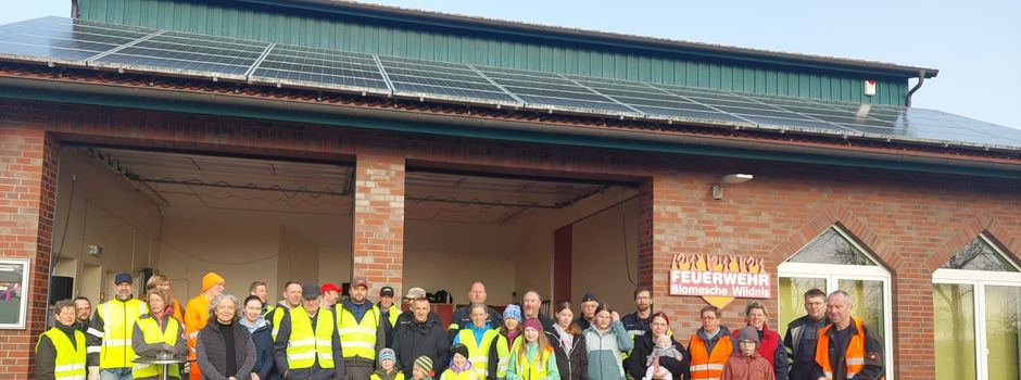 Müllsammeln in der Blomeschen Wildnis