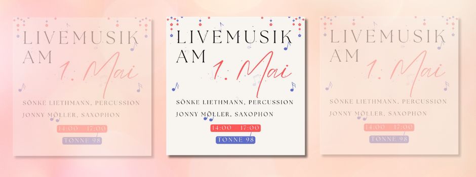 Die Livemusik-Events starten wieder in der Tonne 98