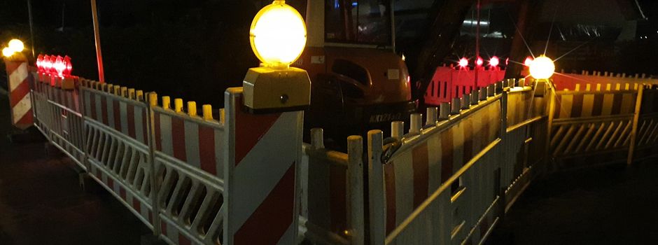 Arbeiten im Fahrbahnbereich