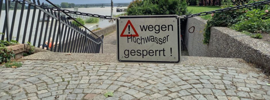 Stadt Mainz appelliert: Hochwasser soll nicht unterschätzt werden