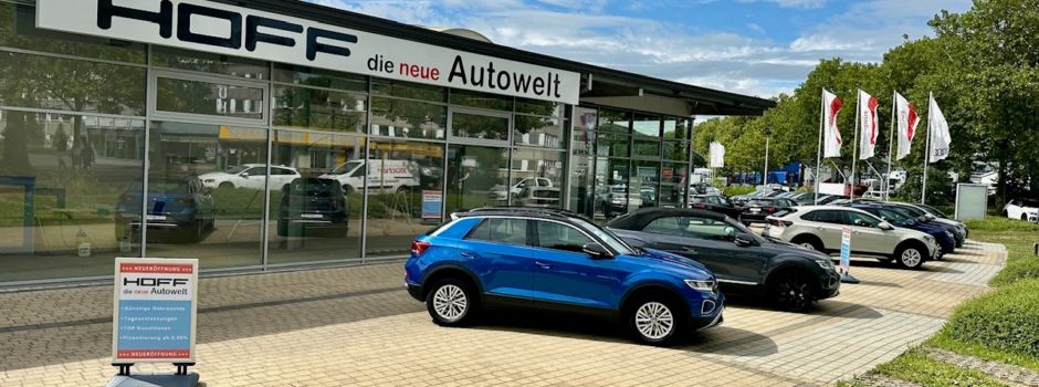 HOFF die neue Autowelt öffnet in Sankt Augustin-Menden