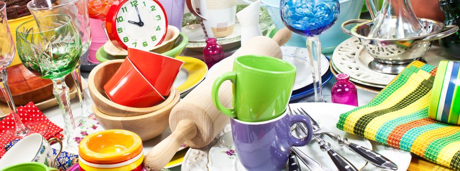 Straßenflohmarkt in Munster