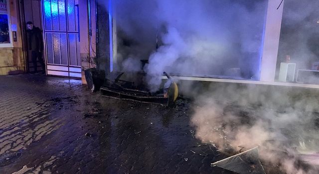 Feuerwehreinsatz in der Mainzer Altstadt