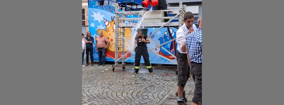 Wer stellt sich der Wasser-Challenge?