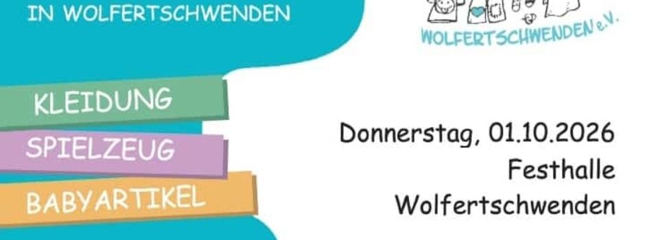 Kinder‑Kleider‑Basar in Wolfertschwenden