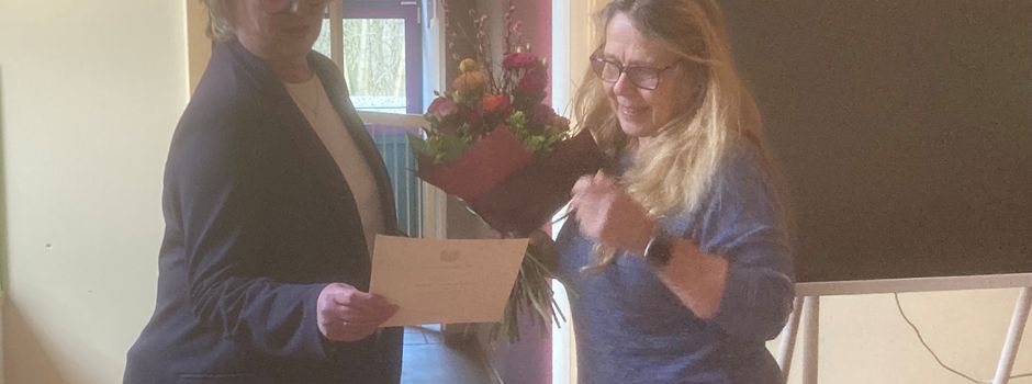 Gratulation zum Dienstjubiläum