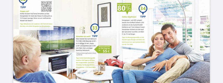 Tipps zum Energiesparen