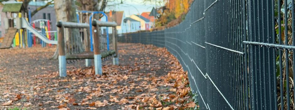 Neuer Zaun für die Josefschule: Aufsichtssituation verbessert