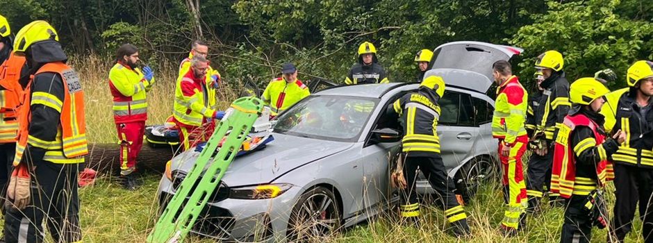 Schwerer Verkehrsunfall auf K32