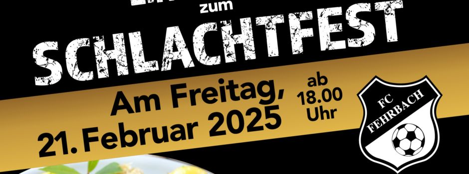 Schlachtfest beim FC Fehrbach
