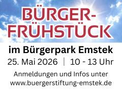 Bürgerfrühstück im Bürgerpark Emstek 🥐