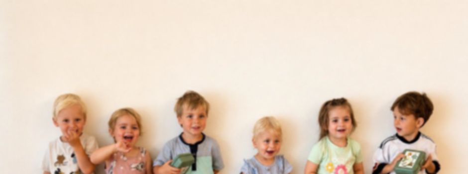 Ein kleiner Schritt für die Eltern-Kind-Gruppe - Aber ein großer Sprung für die Kinder
