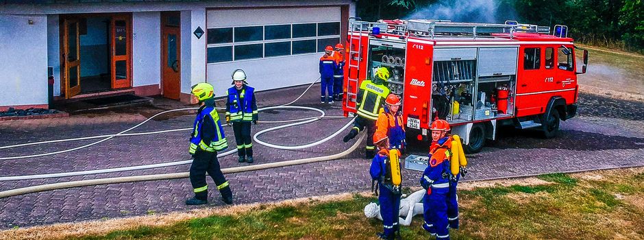 Große Jugenfeuerwehr-Übung
