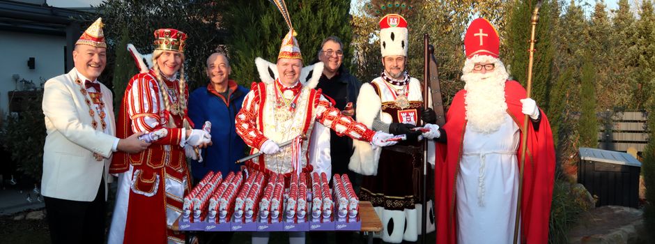 Ranzeler Dreigestirn spendet 200 Schoko-Nikoläuse