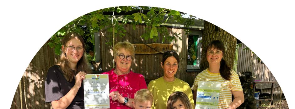 Waldkindergarten Heiden als FairKITA ausgezeichnet!