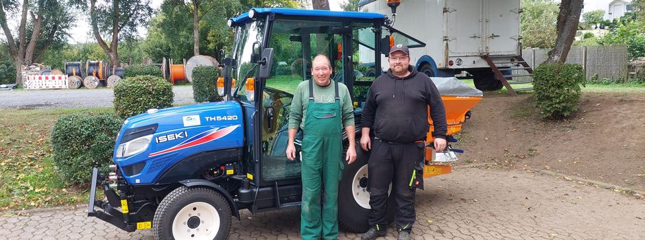 Neuer Kleintraktor angeschafft 