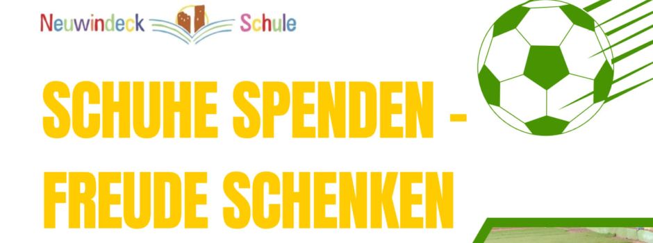 Schuhe spenden - Freude schenken