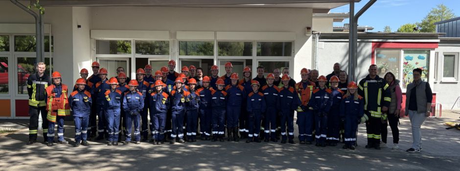 Gemeinsame Übung der Jugendfeuerwehren
