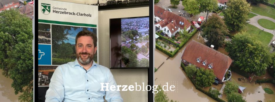 Interview mit dem Bürgermeister zum Starkregen und Hochwasser in Herzebrock-Clarholz
