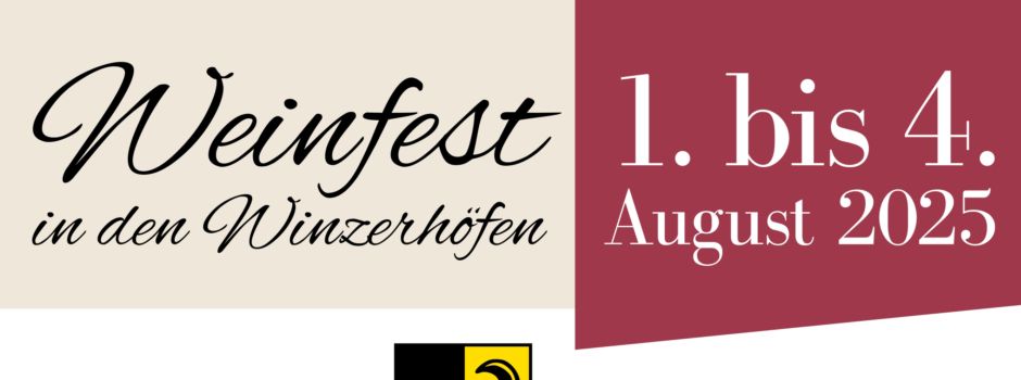 Vorbesprechung zum Weinfest 2025 am Dienstag 22. April