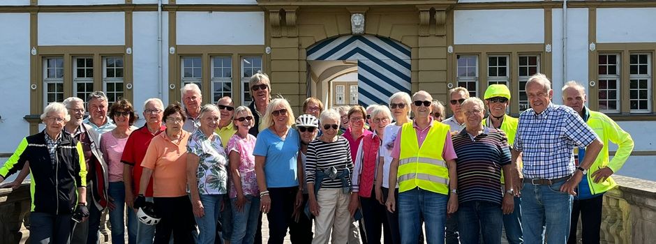 Radwanderkreis Herzebrock mit dem Rad zur Wewelsburg
