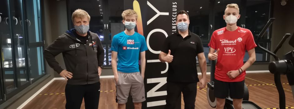 Kelly-Söhne laufen im Injoy Niederkassel für den RTL-Spendenmarathon