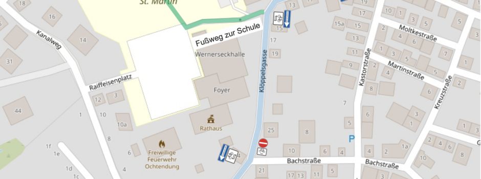 Verkehrsversuch: Teil Klöppelsgasse wird ab dem 03.08. erneut zur Einbahnstraße