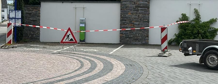 Ladesäule wird modernisiert