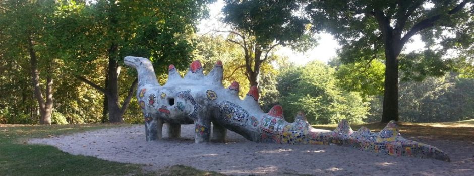 Wasserspielplatz im Mainzer Hartenbergpark seit Wochen defekt