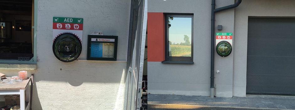 Dritter Defibrillator in Neupotz in Betrieb genommen