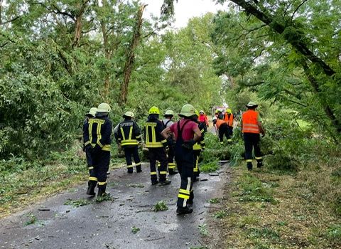 Besondere Unwetterlage fordert Feuerwehr im Amt Ziesar