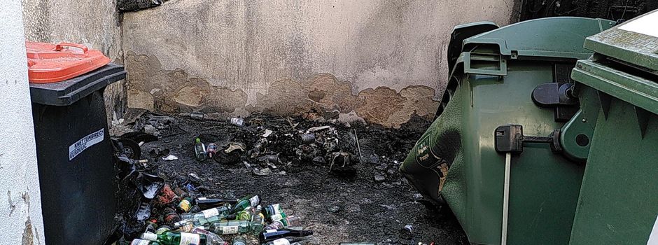 Erneut brennende Mülltonnen in der Mainzer Neustadt